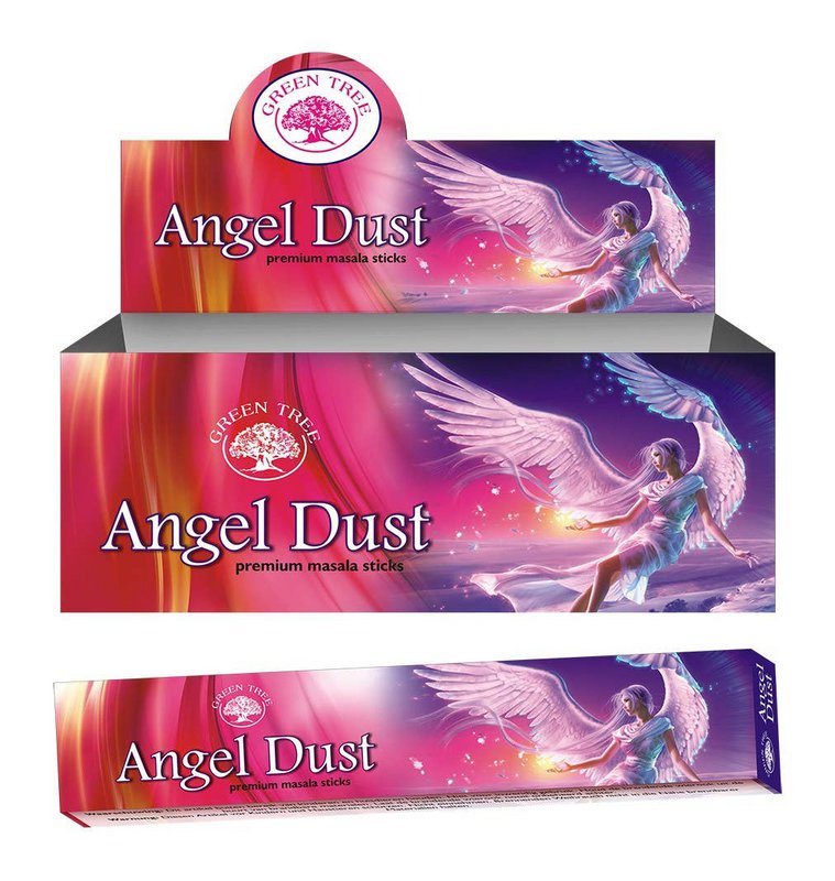 Green Tree Angel Dust Hand Rolled Natural Incense Sticks