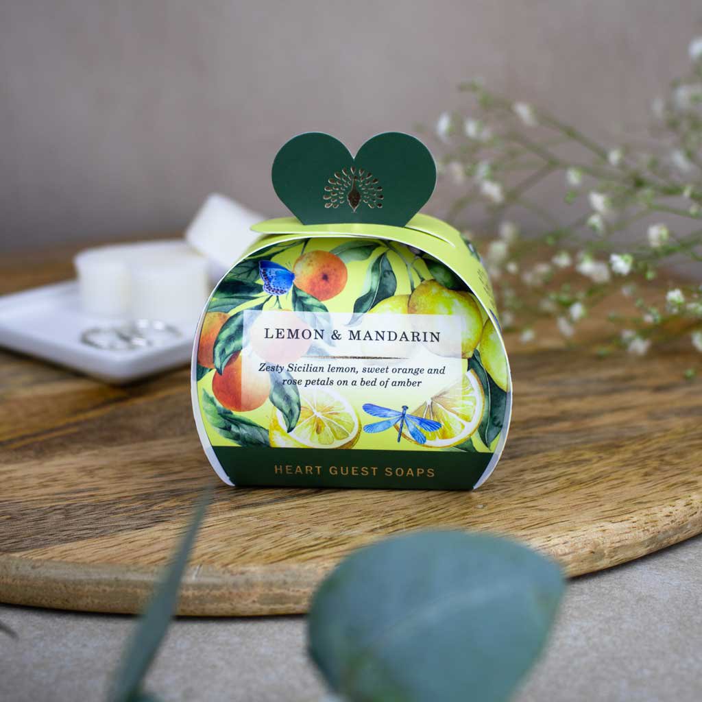 ENGLISH SOAP C° 3x20g - Heritage - Lemon & Mandarin