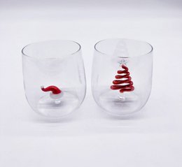 Albero di bicchieri 3d rosso