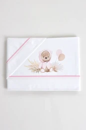 Bear in Autumn Cotton Printed Baby Sheets Set 0545S