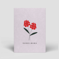 Postkarte Muttertag - Danke Mama - Nr. 125