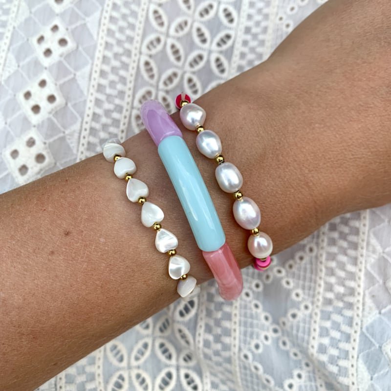 Surf bracelet | Pearl | Multicolor