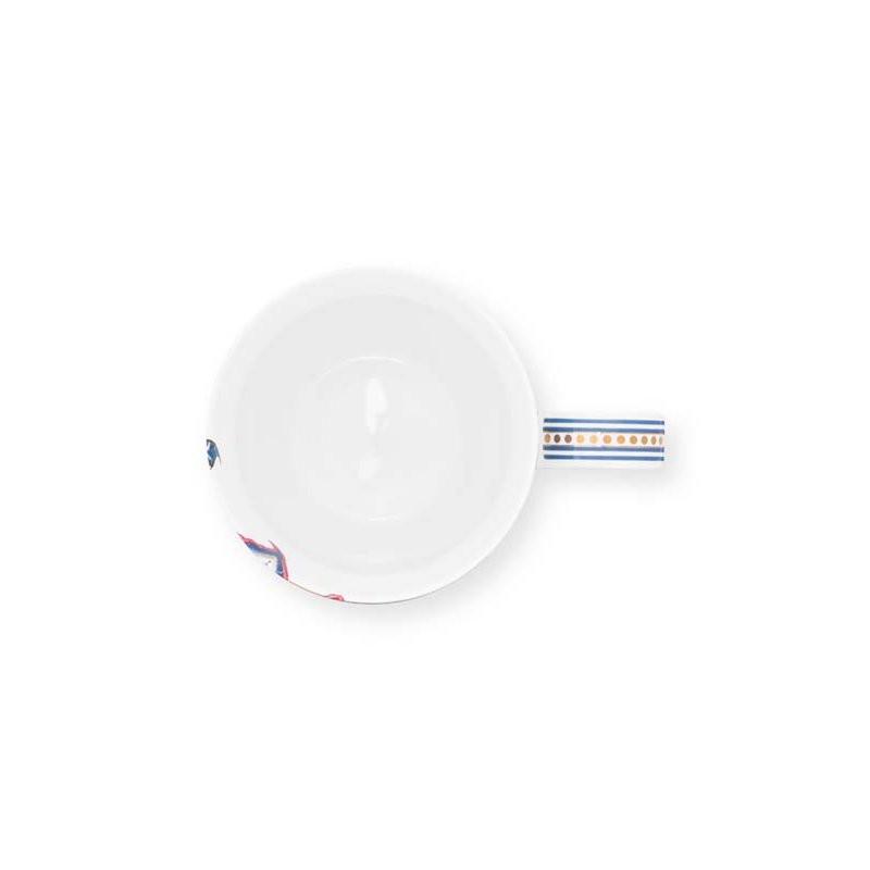 Mug Large Flower Festival Light Blue 350ml