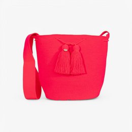 Solid crossbody taske L | Vandmelon