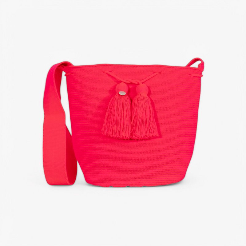 Solid crossbody taske L | Vandmelon