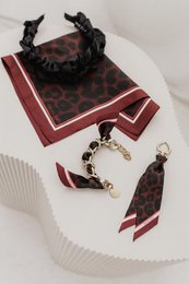 Taschenanhänger Leo-Bordeaux