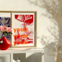 Yeah. (Open edition) | Risography print
