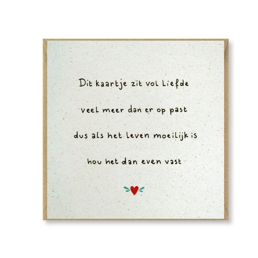 Kaart 'Vol liefde'