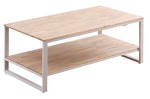 HEBBARER COUCHTISCH JACK NORDISCHE EICHE / WEISS. OK1235 (8472)