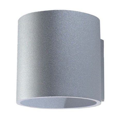 ORBIS 1 gray wall lamp