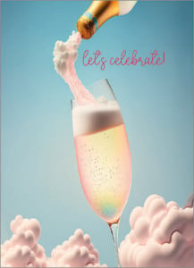Card Let's celebrate