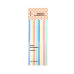 Brise citronnée | Onglets de notes autocollantes longs | Ruban transparent | Longues bandes adhésives pour marquer du texte