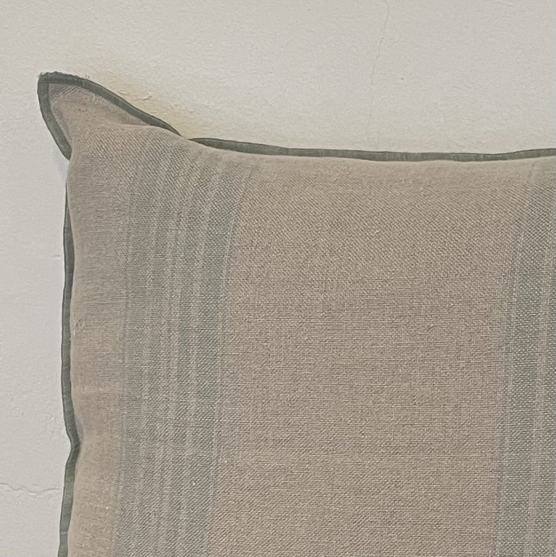 Obrus / krata - len - 200cm x148cm - w paski