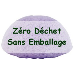 Zero waste konjac natural face in lavender