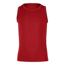 Enfants sans manches 160 g/m² Cerise royale