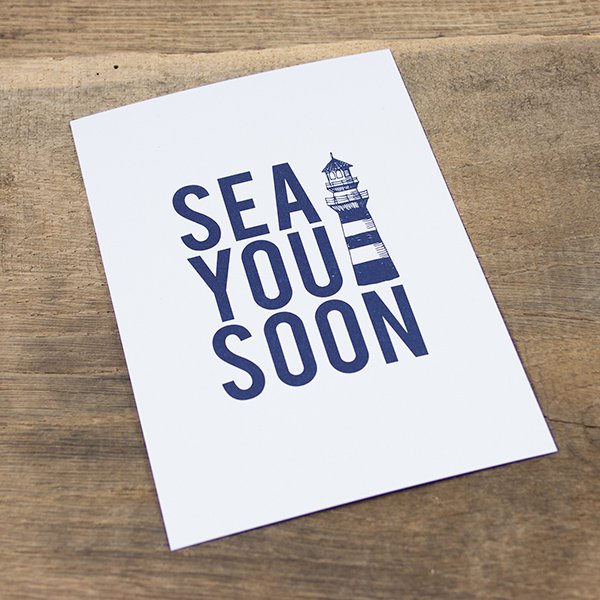 Ansichtkaart Sea you soon