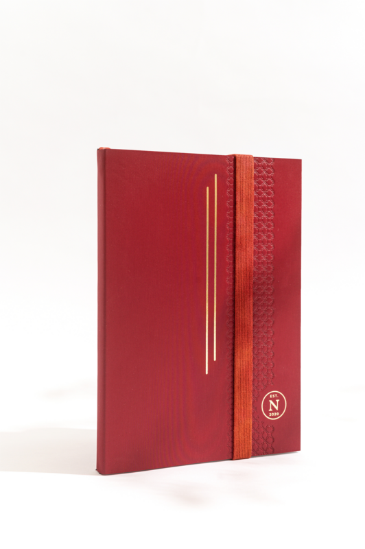 vegan bio-leather notebook - Luisa