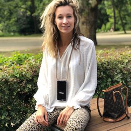 Telefoonhoesje met koord - Sabbia