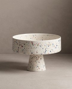 New Party Fruit Bowl 26cm White