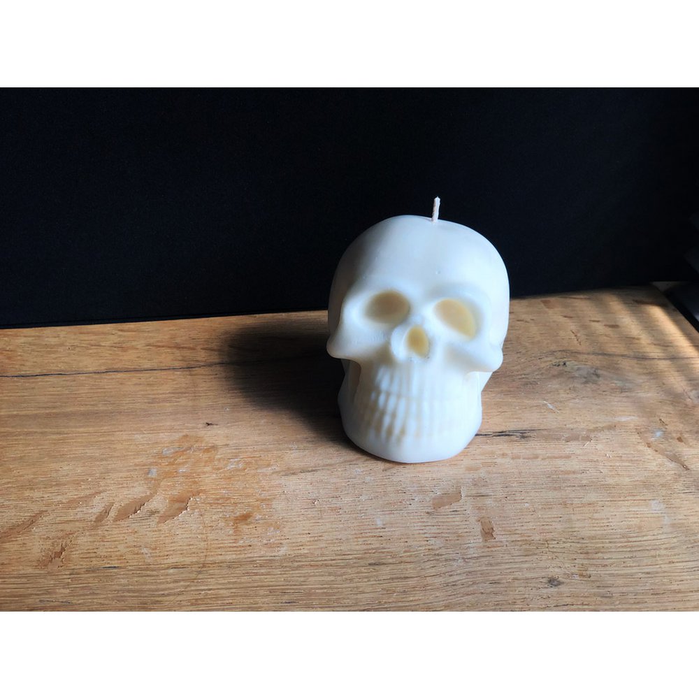 Totenkopfkerze