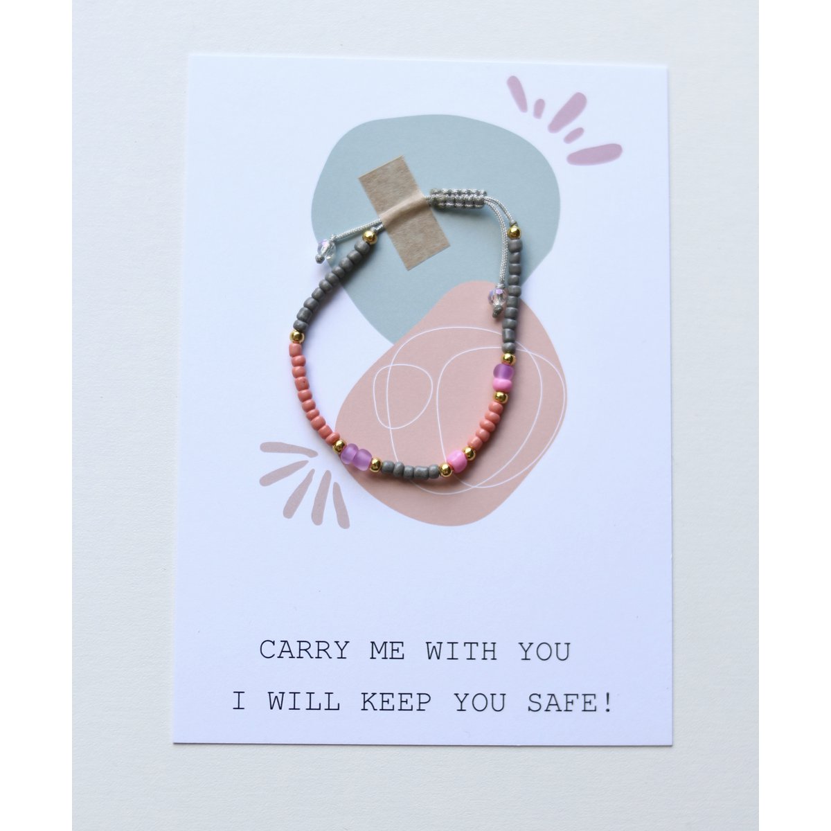 FSC card with adjustable bracelet