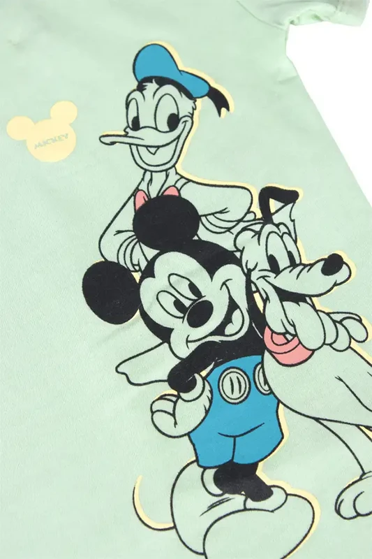 Sæt med 2 babybodyer, Mickey og Pluto