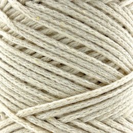 Sensy Premium 2 mm - 160 yards 100 % genanvendt bomuldsmacrame-ledning