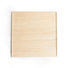 Travertinbakke bakke 45x45cm