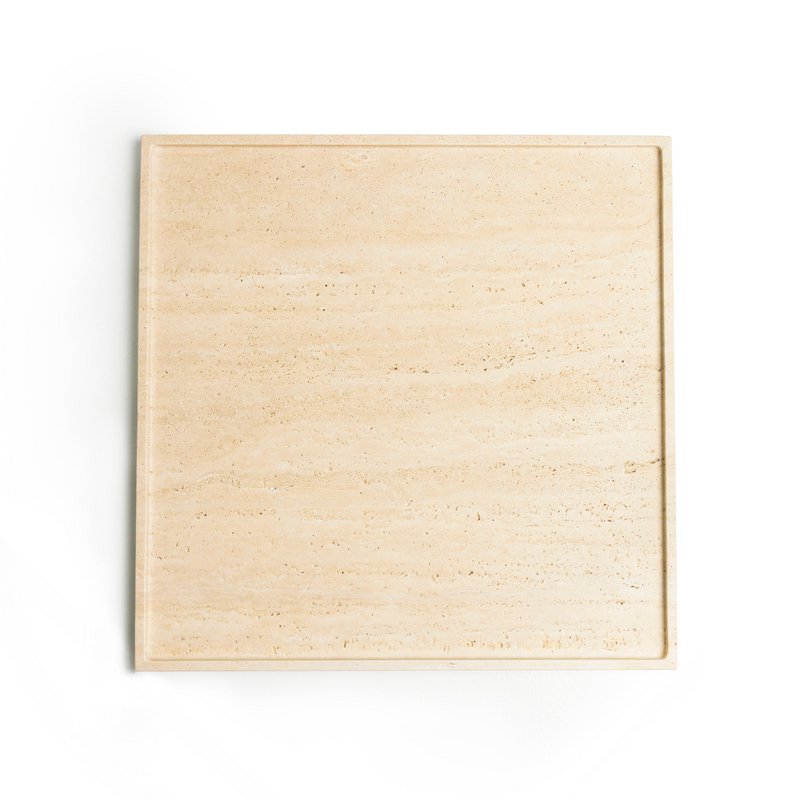 Travertinbakke bakke 45x45cm