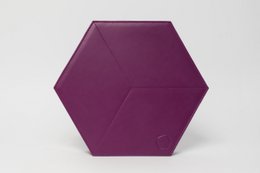 Flacher Hexacube Lila