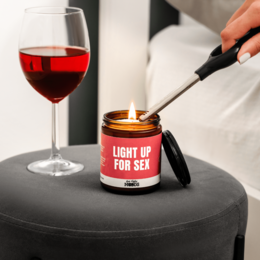 Funny Gift Candle – LOVE MOOD – Scented Handmade Soy wax