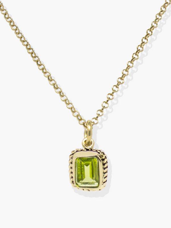 Peridot Naszyjnik
