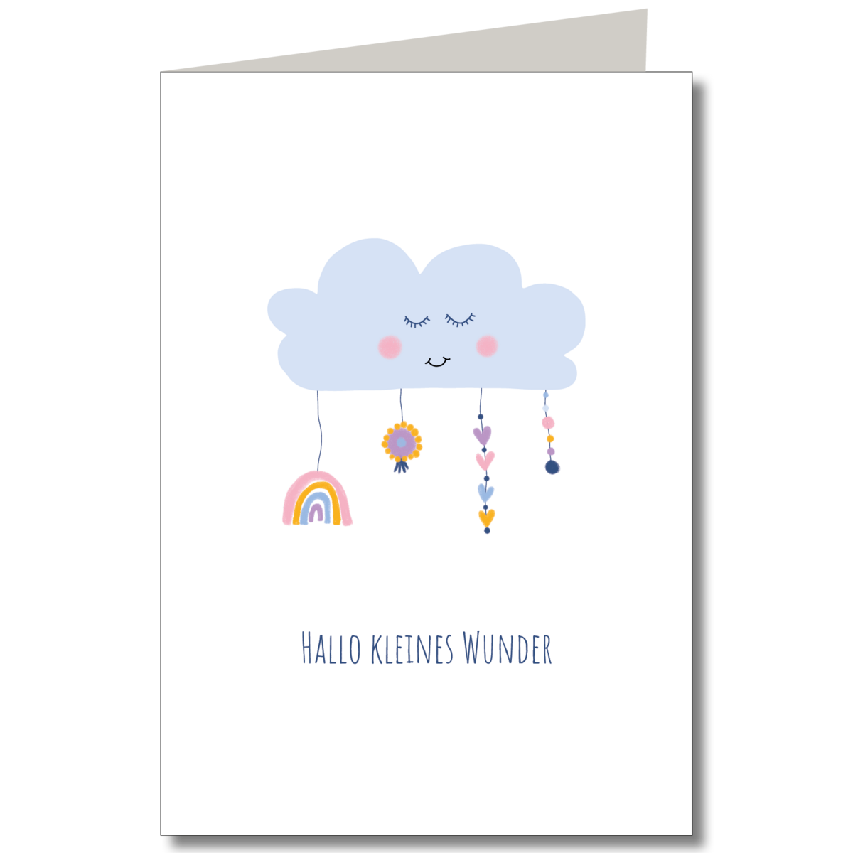 Baby cloud with pendants