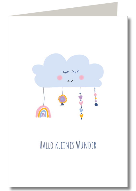 Baby cloud with pendants
