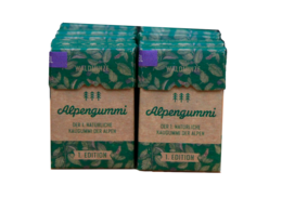 Alpengummi forest mint - goma de mascar sin plástico