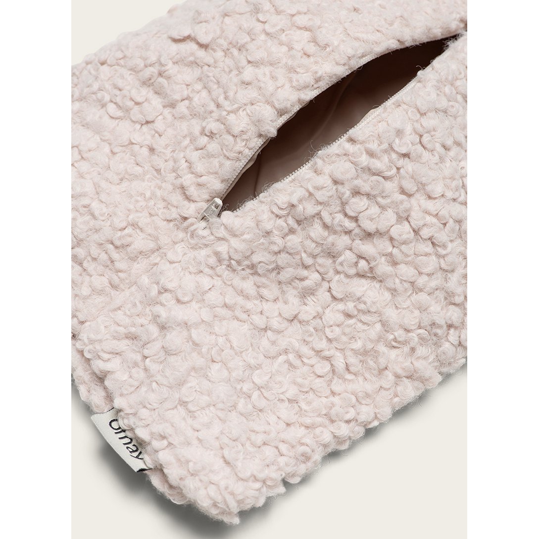 Omay Wipey Pouch Cremet Bouclé