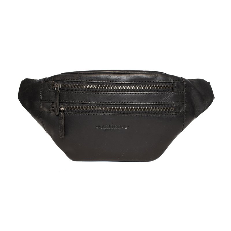 Taljetaske Læder - Fanny Pack Læder - Pouch Taske i 6 farver læder - Læder Belly Bag - Unisex model