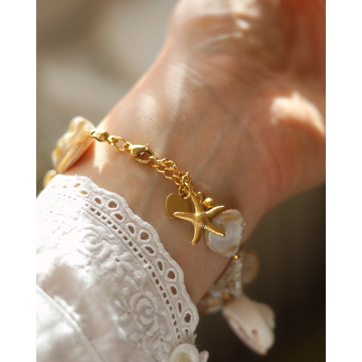 Dawid - Pulsera Nácar Nácar