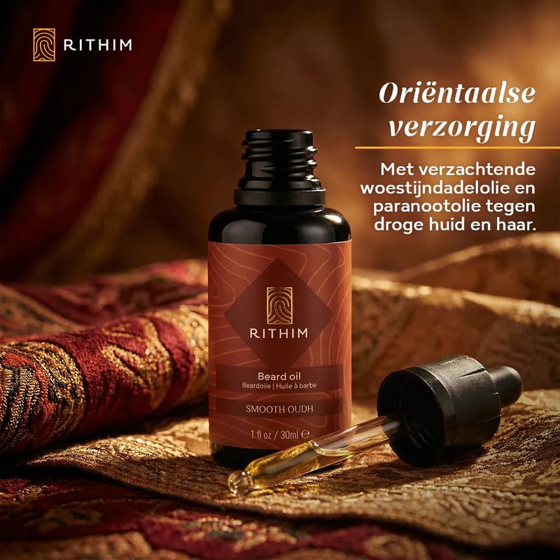 Glatte Oudh Bartöl 30 ml