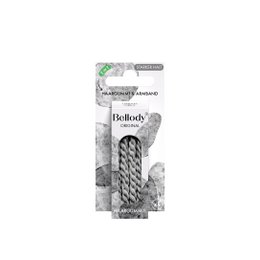 Hårbånd Grå - Bellody®(4 stk.) - Stilfulde flettede hårbånd