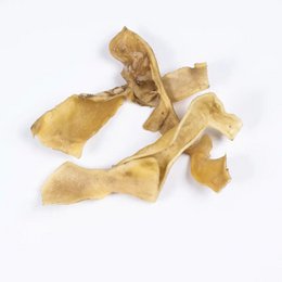  Dried dog chew treats, natural tan color, 30cm scalp bones, pet food snacks