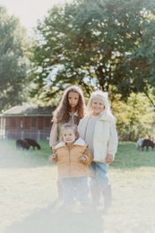 Lulu børne vintervest jakke