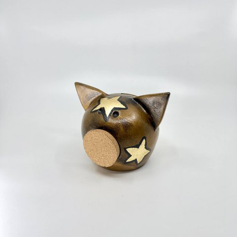 Gouden sterren | Handgemaakte piggy bank