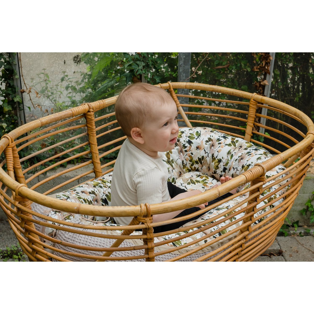 Fleur de pommier nid de bébé