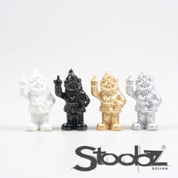 Stoobz Design Kabouter F*ck You Set 4 stuks | Warme kleurenmix