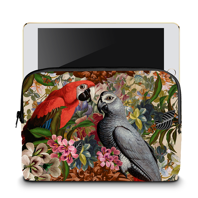 PAPEGAAIEN IPAD HOESJE