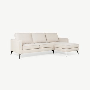 Bento Corner Sofa, Beige Linen