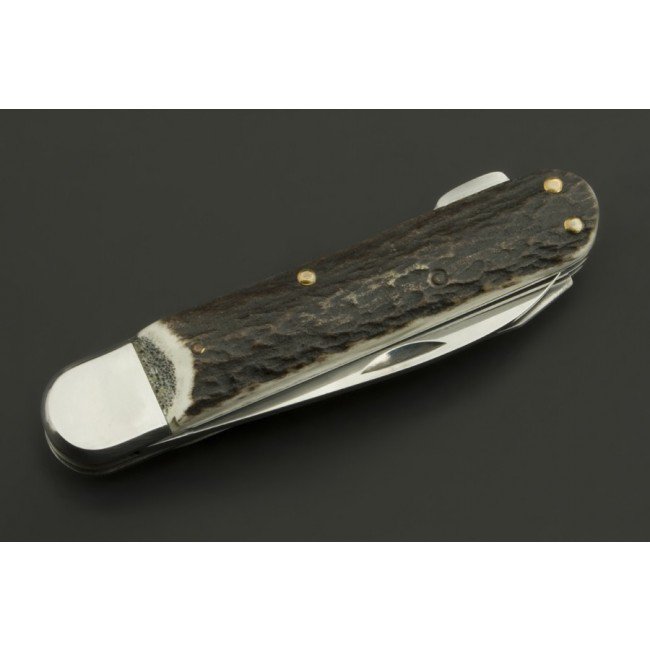 ED MAHONY Wildlife Duo zakmes, hert handvat, 440C