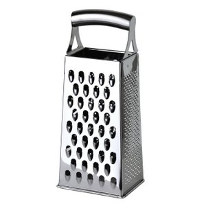 BASIC KITCHEN Grater 10x8x25cm