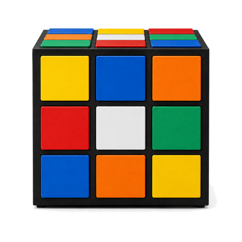 Retro Cube Coffee Table
